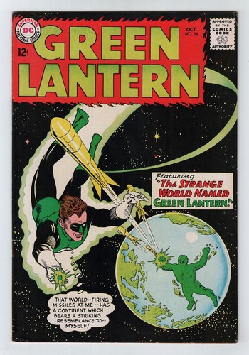 1963 lanterna verde - dc, 24
