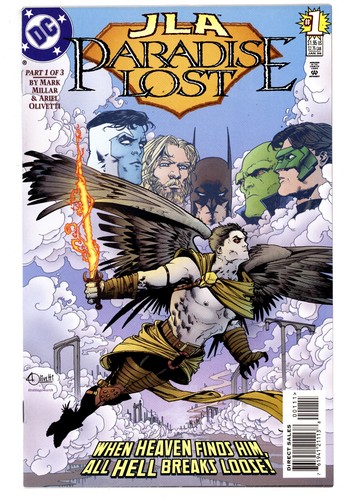 Copertina jla paradise lost - copertina, jla: