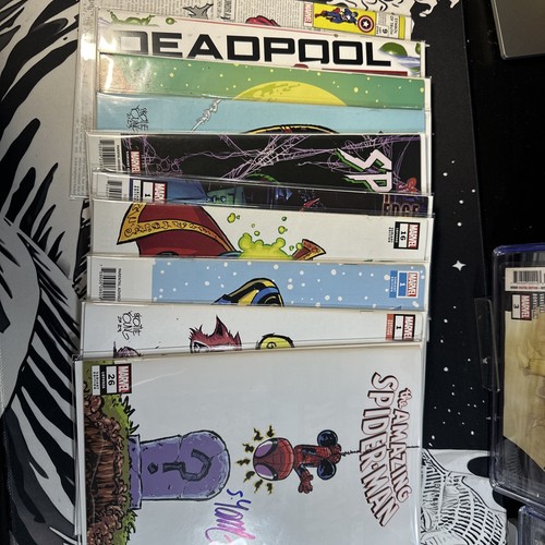 Scatola spazzatura fumetto